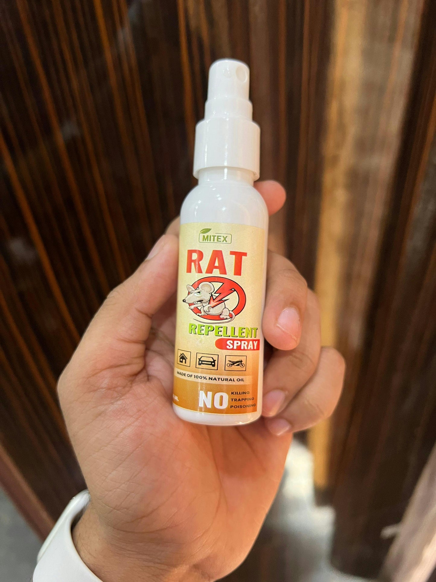 Rat Repellent Spray – Safe, Effective, and Eco-friendly.