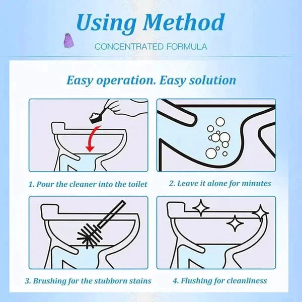 Concentrated Toilet Cleaning Agent Buy 1 Get 1 Free😍